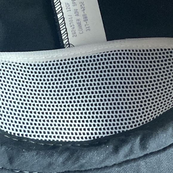 Vintage Mens Black & Gold 50th Anniversary WW II Trucker Hat - Picture 12 of 12